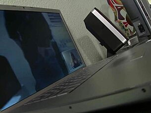 Blonde mom Stacey Saran gets fucked by her boy in lingerie and heels.