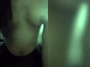 Natural tits and big pussy 18-year-old in homemade anal scene