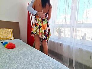 I Finally Fucked My Hot Latina Maid Wet Tight Pussy