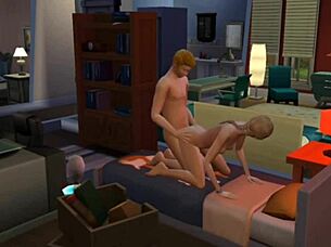 Watch the Sims family get wild!