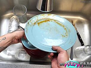 jeanie marie's big tits get banged in prank