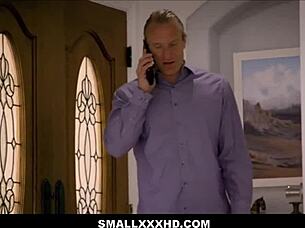 Tiny Black Teen Malina Melendez Has Sex With Best Friend's Stepdad Clarke Kent