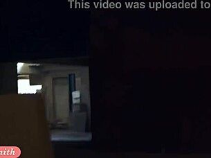 Wow! Jeny Smith Flashes And Teases With Body Art Outdoors!