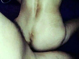 Couple films home amateur video with wet pussy in pov, doggystyle, and close up ass.