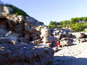 i'm the latina mom riding cock on the beach, but it's so hot.