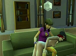Watch the Sims family get wild!