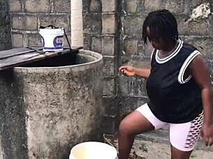 she couldn't resist fucking two biggest dicks in hood