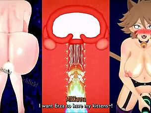 milliana fucks erza with magic fleshlight again