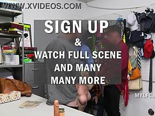 I Punished Thieving Stepmom With Gangbang At Office Desk