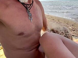 I Failed The Challenge And Came Too Fast During This Beach Blowjob POV