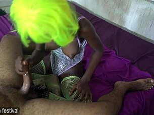 Masturbating Cock with Her Tits Out Is Her New Hobby