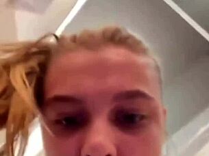 Fingering Shaved Pussy Outdoors In Public