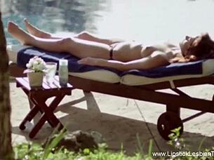 i'm a redhead milf making my blonde lover feel deeply with toys