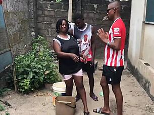 she couldn't resist fucking two biggest dicks in hood