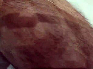 A bear pornstar from Brasil jerks off his huge cock to cumload