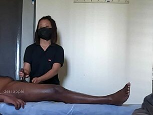 Happy Ending Massage Caught On Hidden Cam