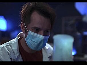 MAD SCIENTIST FREEZE FUCKS young 18+ lab partner Matty Mila!