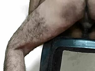 Black Indian maid masturbating and moaning with creampie 😍