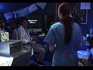 MAD SCIENTIST FREEZE FUCKS young 18+ lab partner Matty Mila!