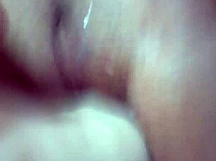 Big dildo makes this Asian girl cum hard