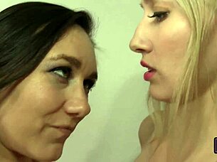 I watch sinn sage and riley reyes wrestle topless in lingerie, it's so hot