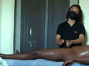 Happy Ending Massage Caught On Hidden Cam