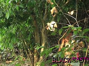 I took her to the bush to fuck!