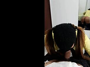 boss won't leave my ass now that i gave it to him doggy style.