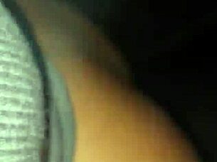 sloppy blowjob on balcony with big black cock