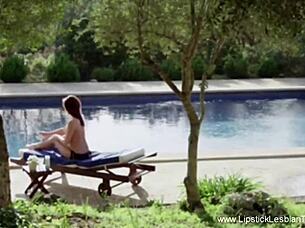 i'm a redhead milf making my blonde lover feel deeply with toys