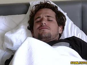 Tyler's stepmother's ripe and juicy pussy gets destroyed by big cock