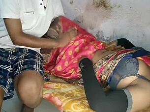 The Village Bhabhi Gets Roughly Fucked On Her Cot