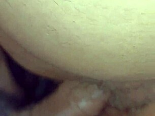 Curvy Ebony Mature Gets Fingered And Fucked By Pizza Guy In Living Room, Cum In Ass.