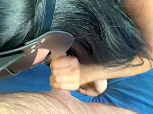 blowjob and doggystyle with cute girl in red lingerie