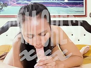 Ditaya swallows your cum in taboo pov