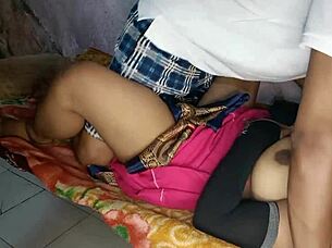 The Village Bhabhi Gets Roughly Fucked On Her Cot