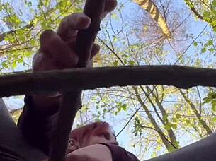 My kinky Easter involves humiliation and bdsm orgasms in the forest!