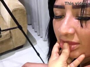 Culona Nina Ninfa confesses her love for intense hard sex in debut porno trailer 1