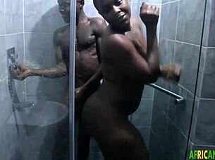 couple shares sweet romantic moments