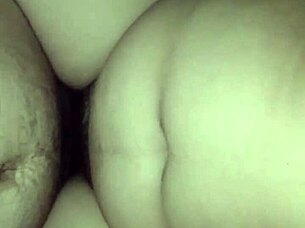 Curvy Ebony Mature Gets Fingered And Fucked By Pizza Guy In Living Room, Cum In Ass.