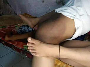 The Village Bhabhi Gets Roughly Fucked On Her Cot