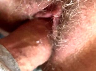 hairy pussy fuck in slowmo ultra closeup 😍