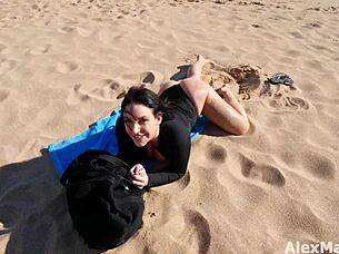 Angela White Finds Two Cocks On Vacation Amateur Trip.