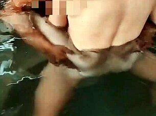 A blonde wife comforts her husband's friend with sensual touches and more