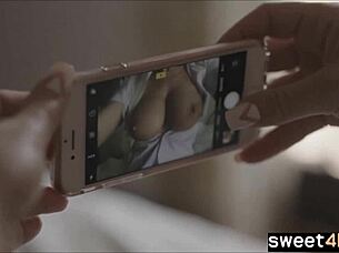 virgin step son feels emotions in first time with busty stepmom