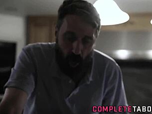 Blonde Teen 18+ Sucks Fat Dick Before Extreme Assfucking and Facial