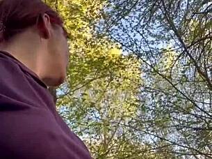 My kinky Easter involves humiliation and bdsm orgasms in the forest!