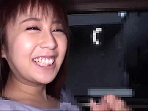 petite japanese teen 18+ picked up for car encounter