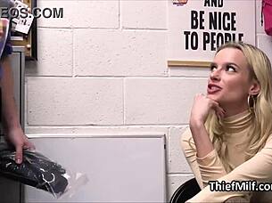 Cougar Caught Masturbating with Stolen Dildos in House