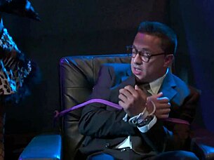 Femdom in Cosplay Teases in Parody Scene